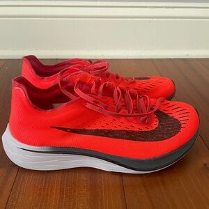 Nike Zoom Vaporfly 4% Flyknit – Bright Crimson/Black – Size 5.5